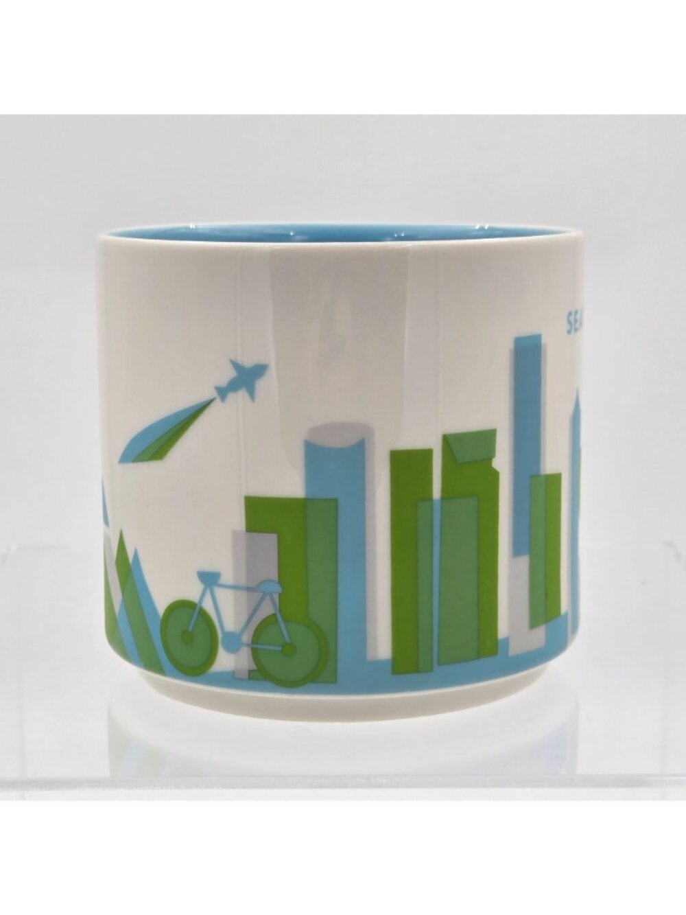 Starbucks You Are Here Seattle Travel Coffee Mug 2013 Reusable Hot Cup - Picture 6 of 11